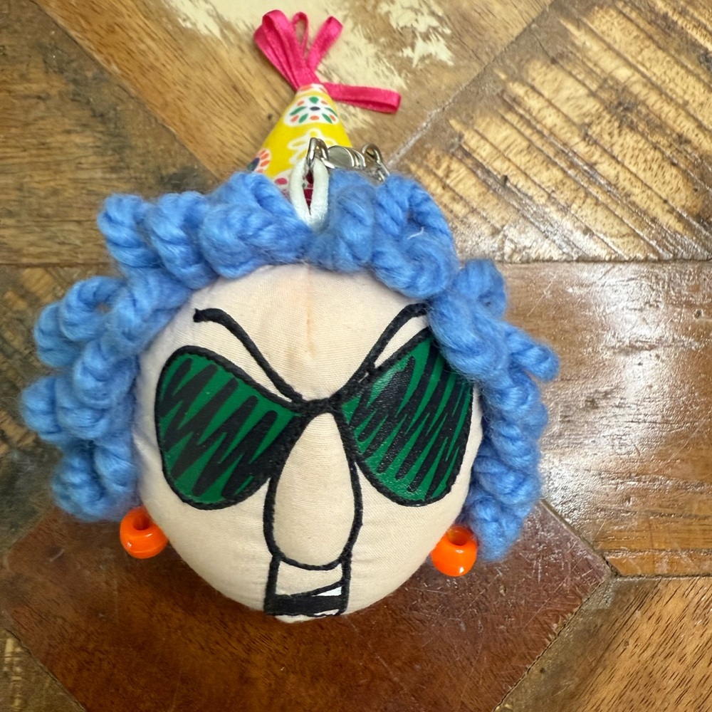 Vintage Maxine Hallmark Birthday Keychain